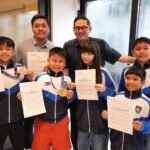 Bam Aquino pinuri ang mga batang Pinoy karatekas na nagpakitang-gilas sa kompetisyon sa China