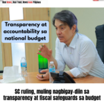 Tiangco: SC ruling, nagpapatibay sa panawagan para sa transparency sa national budget